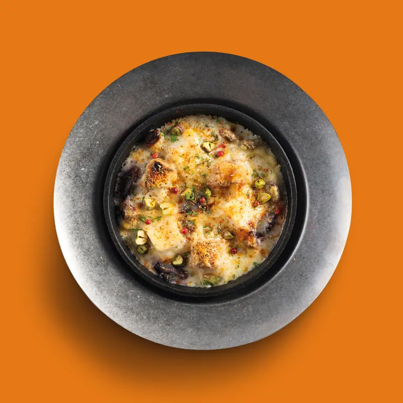 오븐에 구운 치즈 퐁뒤