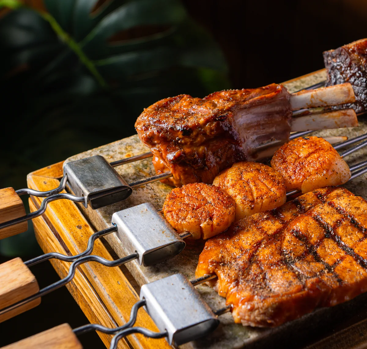Skewers platter